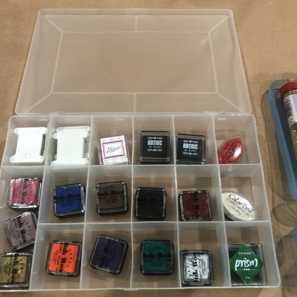 Assorted Rubber Stamp Set with Ink Pads - Picture 5 of 6